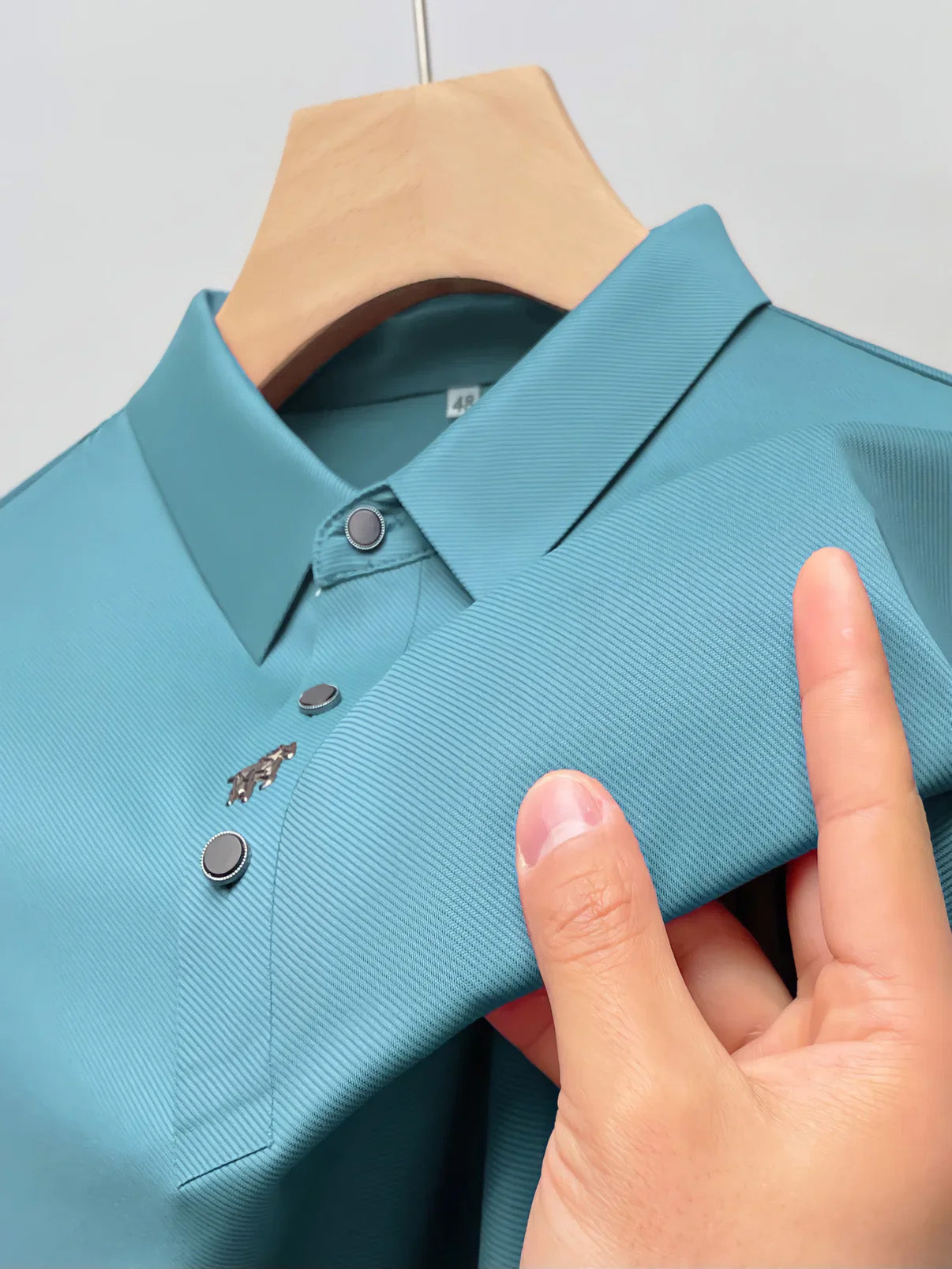 Veneto Classic: Wrinkle-Free Muscle Fit Polo Shirt 1