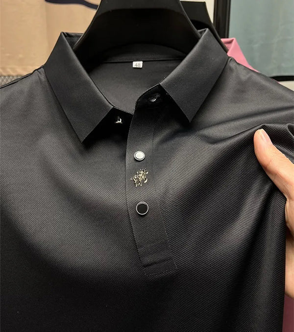 Veneto Classic: Wrinkle-Free Muscle Fit Polo
