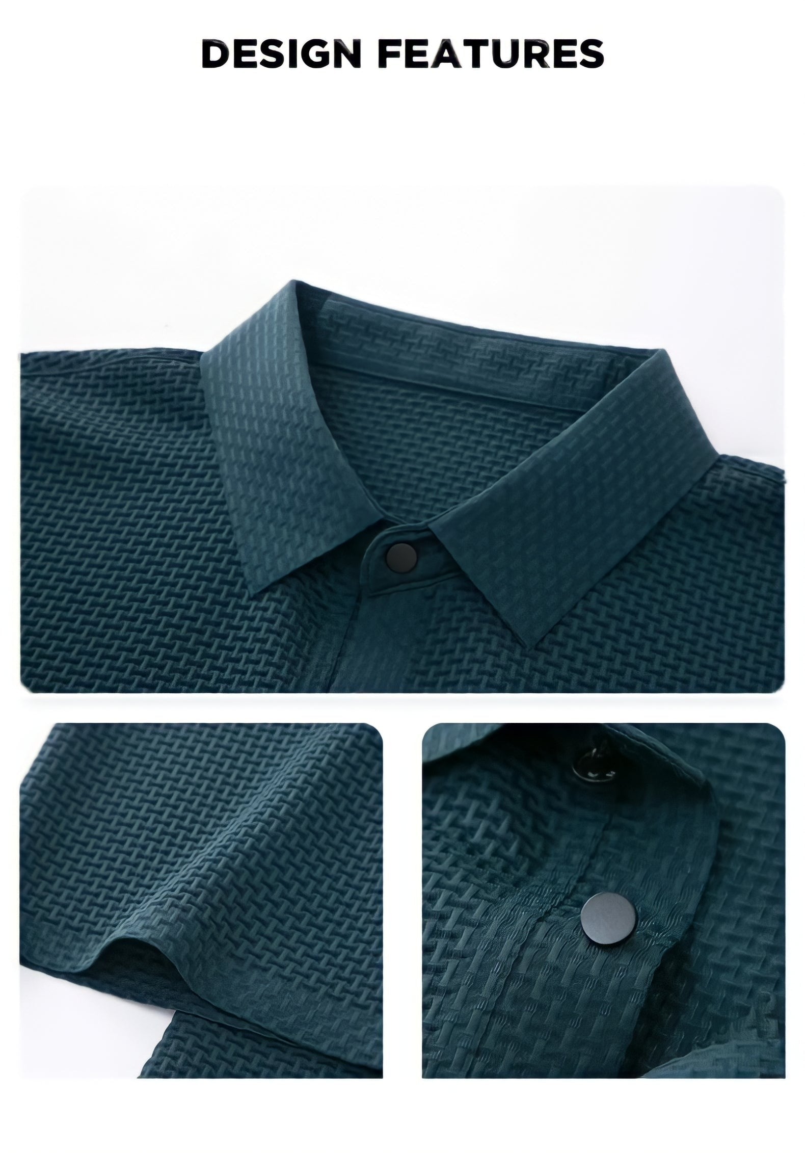 Prestigio: Wrinkle-Free Textured Slim Fit Polo