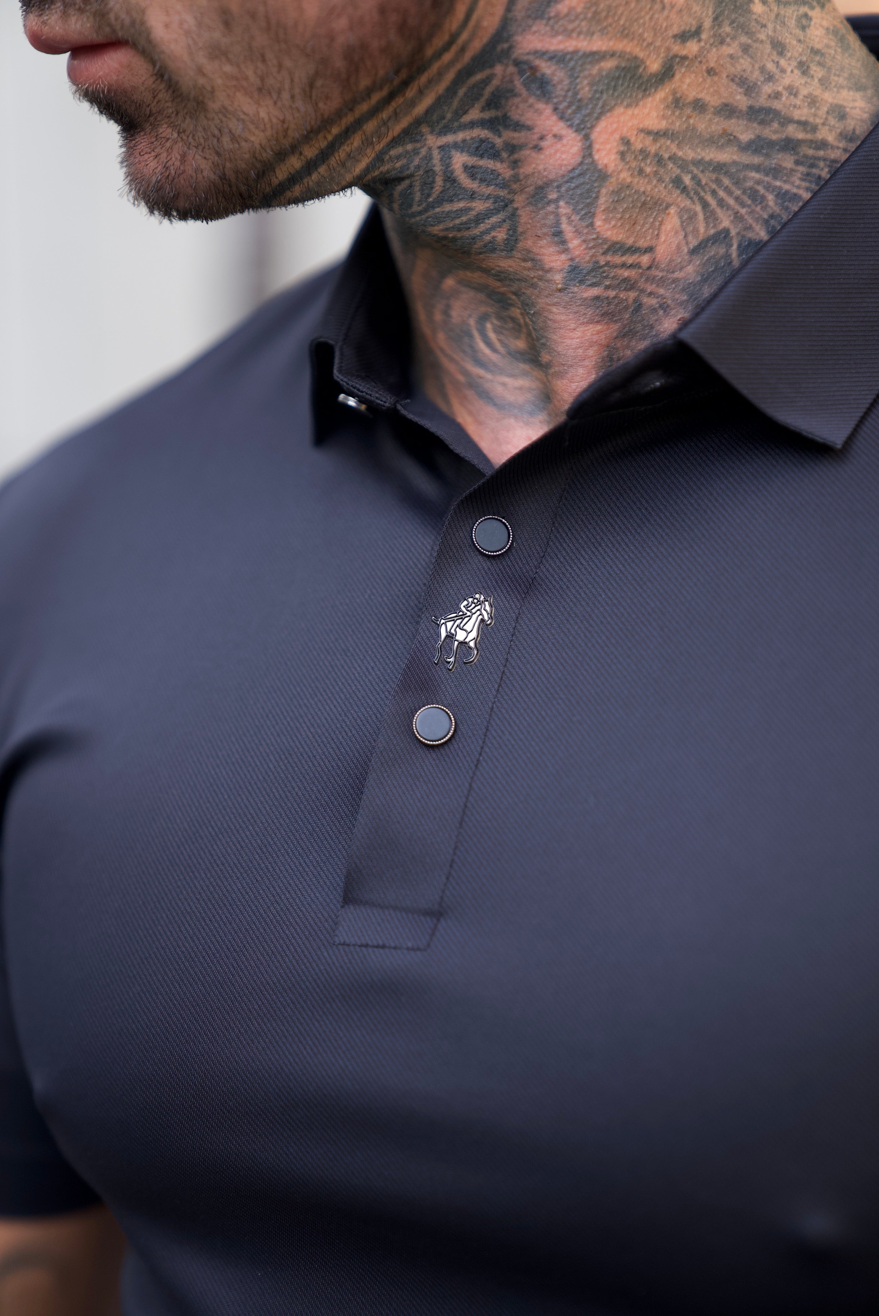 Veneto Classic: Wrinkle-Free Muscle Fit Polo Shirt 1