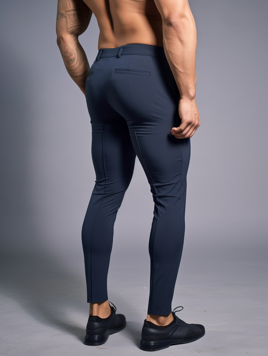 Novate Wrinkle-Free Slim Fit Trousers