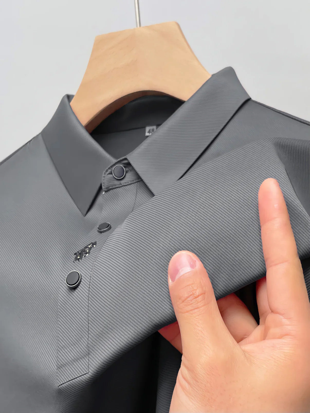 Veneto Classic: Wrinkle-Free Muscle Fit Polo Shirt 1