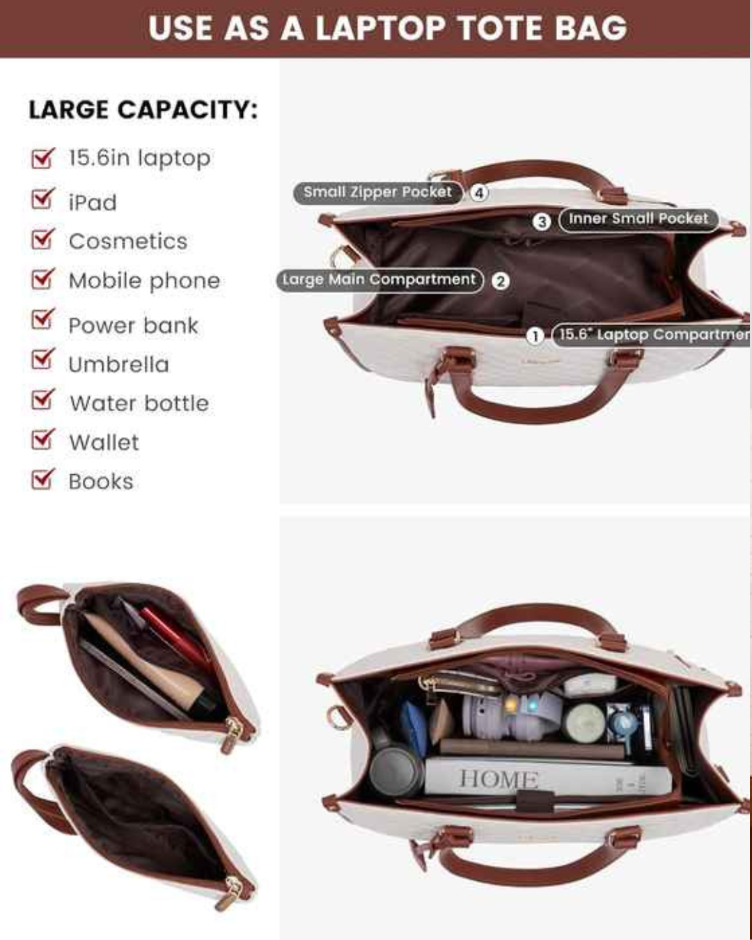 Bella Pronta 3-in-1 Tote Bag Prelander