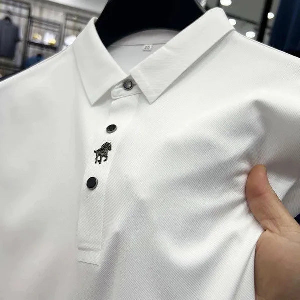 Veneto Classic: Wrinkle-Free Muscle Fit Polo Shirt 1